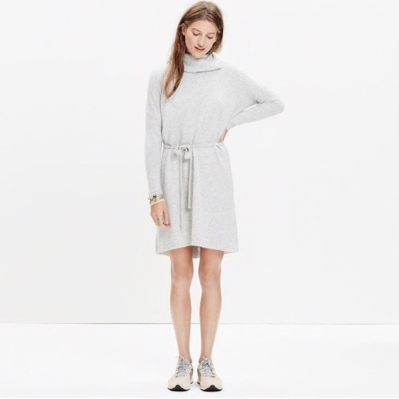 Madewell viewpoint turtleneck sweater-dress - Picture 1 of 8